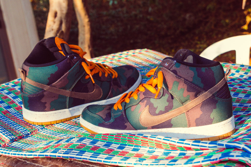 Nike Dunk SB High FiveOneO Camo