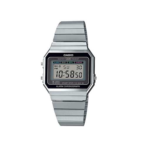 שעון קסיו: שעון יד דיגיטלי רטרו של Casio לגבר ולאשה